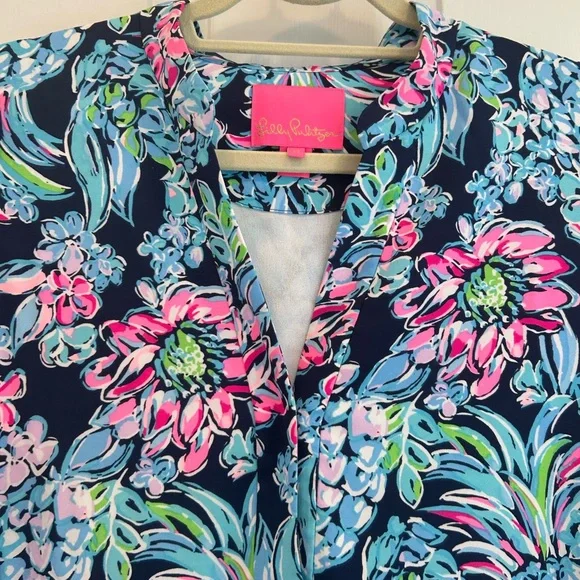 Lilly Pulitzer Winona Tunic dress excellent condition size M - Picture 8 of 9